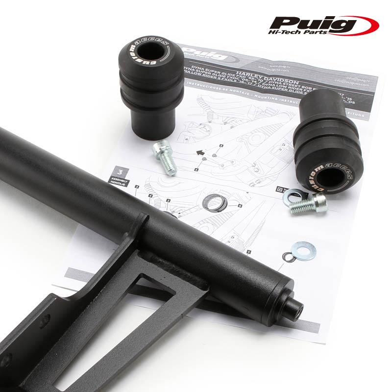Puig（プーチ） Puig 21044N FRAME SLIDERS Harley Davidson DYNA LOW