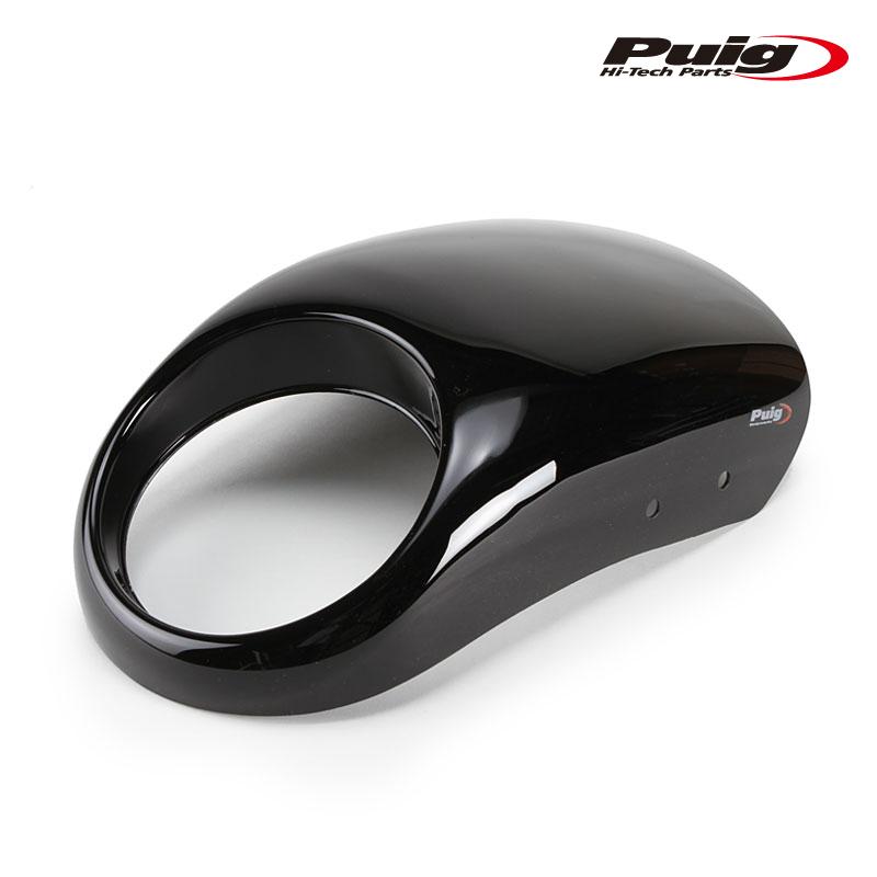 Puig 21085N SEMIFARING ANARCY [BLACK] Harley Davidson STREET 750 XG750 (15-20) プーチ プーチ セミフェアリング