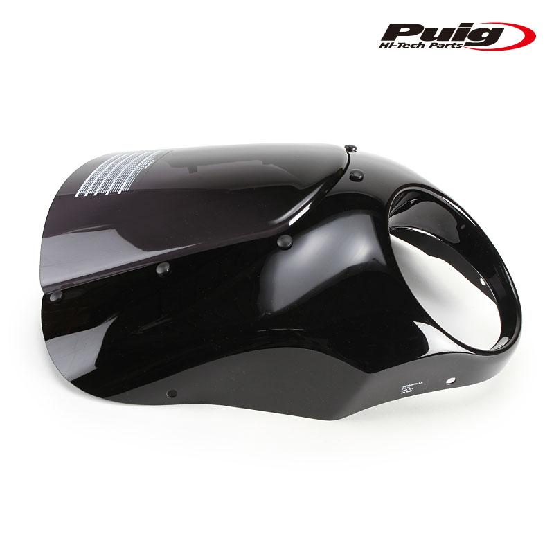 Puig 21104F SEMIFARINGS DARK NIGHT [DARK SMOKE GlossBlack] HONDA CMX1100 REBEL (21-25) CMX 1100 REBEL DCT (21-25) プーチ セミフェアリング | Puig | 03