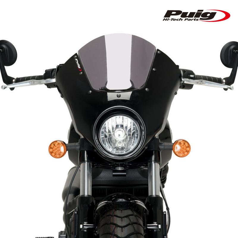 Puig（プーチ） Puig 21107H SEMIFAIRING DARK NIGHT [SMOKE] INDIAN