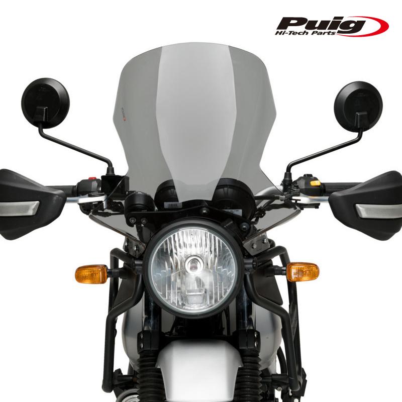 Puig 21122H SCREEN TOURING [SMOKE] ROYAL ENFIELD HIMALAYAN (21-23