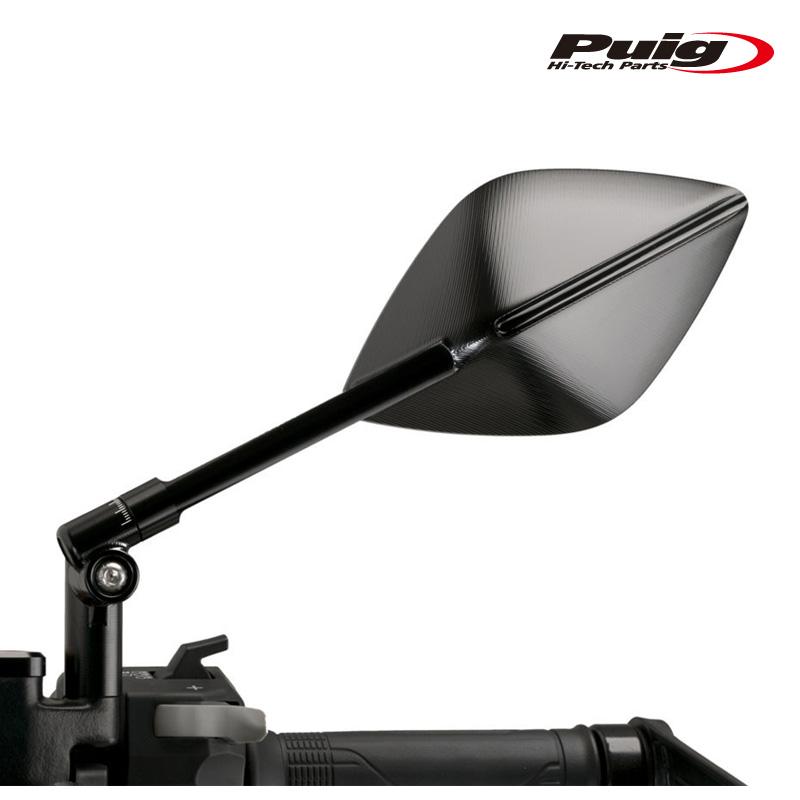 Puig 21124-25N MIRROR TOP TECH I [BLACK] プーチ 汎用タイプ ミラー_4