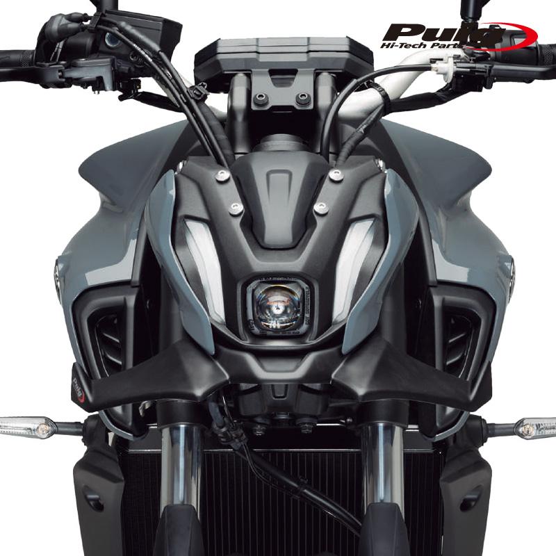 Alpinestars バイクブーツ ブラック　TECH7 27.5cm Puig（プーチ） Puig 21129J NAKED FRONT SPOILER [MATT BLACK] YAMAHA