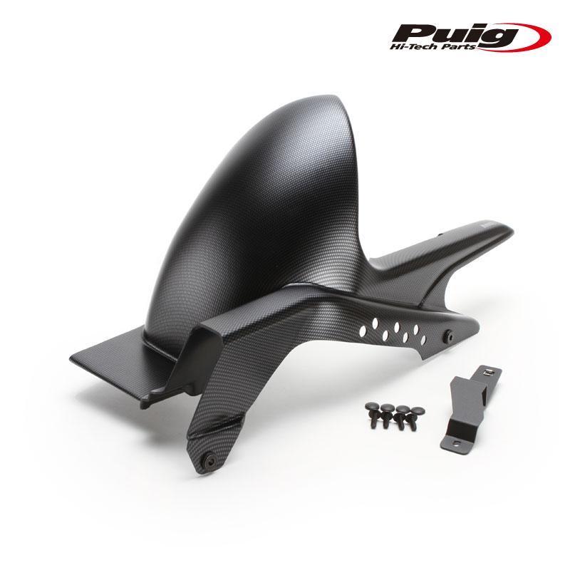 Puig Parafango Posteriore Moto In ABS, Nero Opaco, Modello 4692J, Resistente Agli Urti