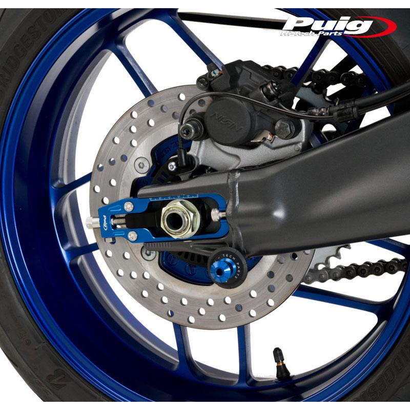 Puig（プーチ） Puig 21190A CHAIN TENSIONER [BLUE] YAMAHA MT-09 (21
