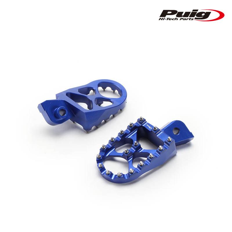 Puig（プーチ） Puig 21204A FOOT PEGS オフロード [BLUE] YAMAHA