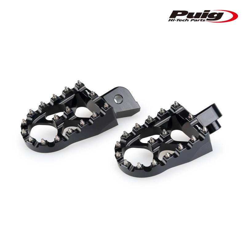 fセット Puig（プーチ） Puig 21204N FOOTPEGS OFF-ROAD [BLACK] YAMAHA