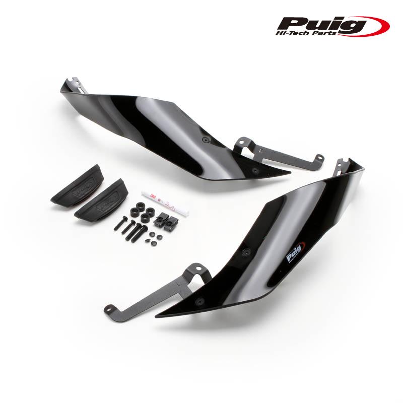 Puig（プーチ） Puig 21223N SIDE SPOILER WINGLET [BLACK] YAMAHA YZF