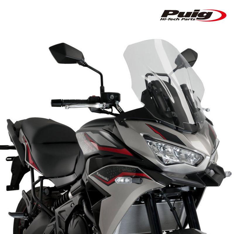 Puig 21260W SCREEN TOURING[CLEAR] Kawasaki VERSYS650 (22-25) プーチ スクリーン カウル_1
