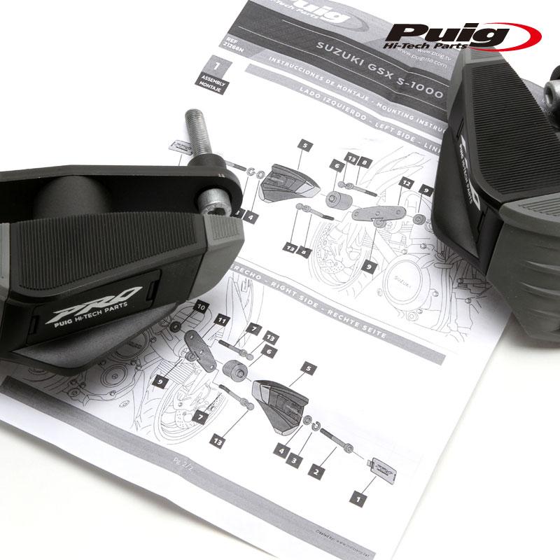 Puig（プーチ） Puig 21266N FRAME SLIDERS[Pro 2.0]SUZUKI GSX-S1000
