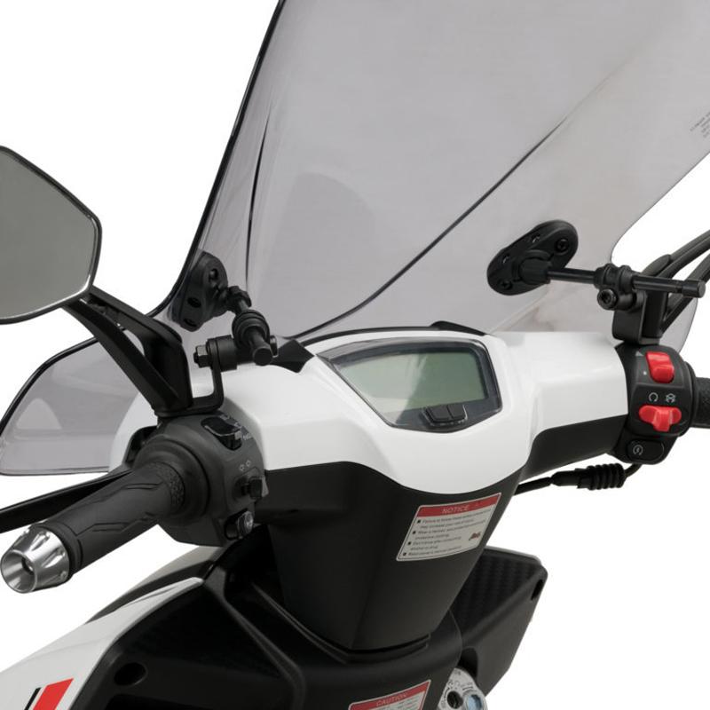 Puig 21328H WINDSHIELD CITY TOURING [SMOKE] KEEWAY F-ACT EVO 125 ie 4T E5 (21-25) プーチ スクリーン カウル_2