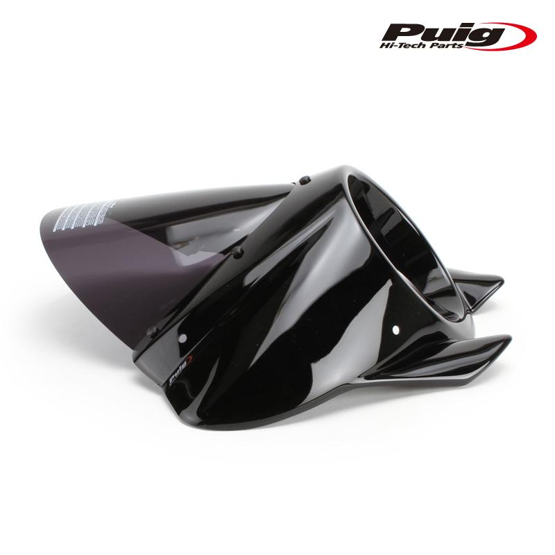 Puig 21332F SEMIFARINGS MIRAGE TOURING Gloss Black [DARK SMOKE] Harley Davidson SOFTAIL STREET BOB FXBB (21-23) プーチ セミフェアリング_5