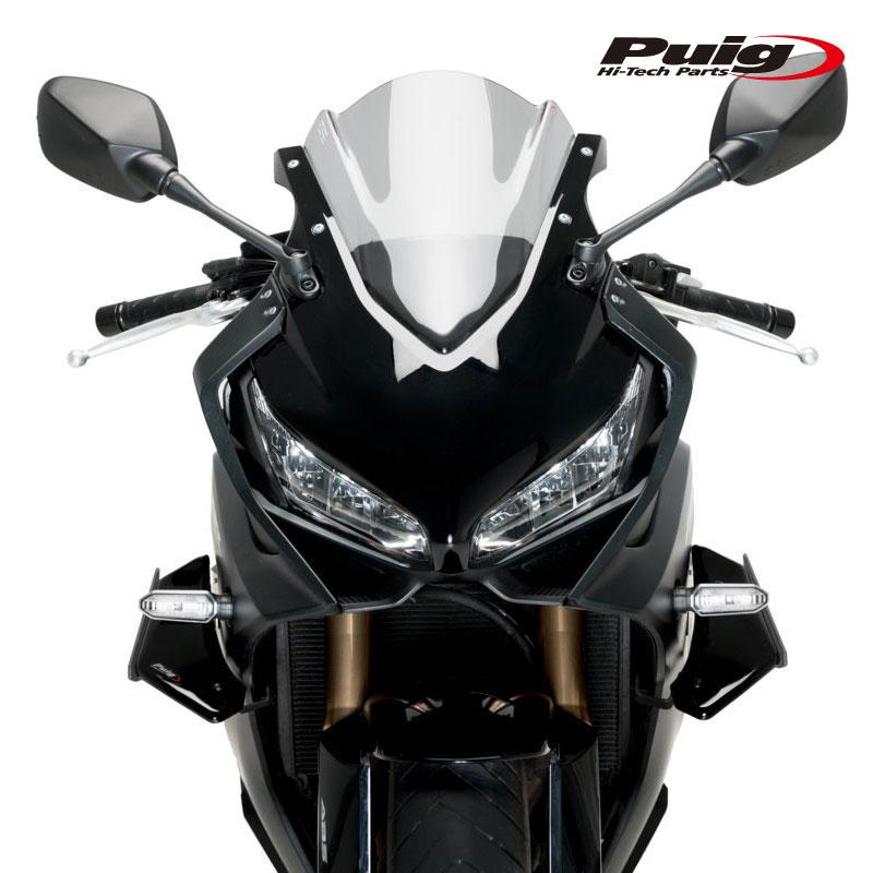 puig HONDA CBR650R '21〜 カウルサイドカバー Puig（プーチ） Puig 21333N SIDE SPOILER WINGLET [BLACK] HONDA