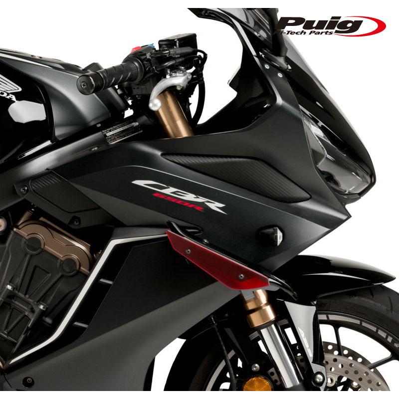 Puig 21333R SIDE SPOILER WINGLET [RED] HONDA CBR650R (21-23 