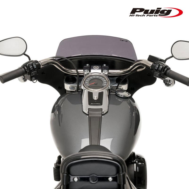 Puig 21340F HIGH ROAD SCREEN SPORT [DARK SMOKE] Harley Davidson