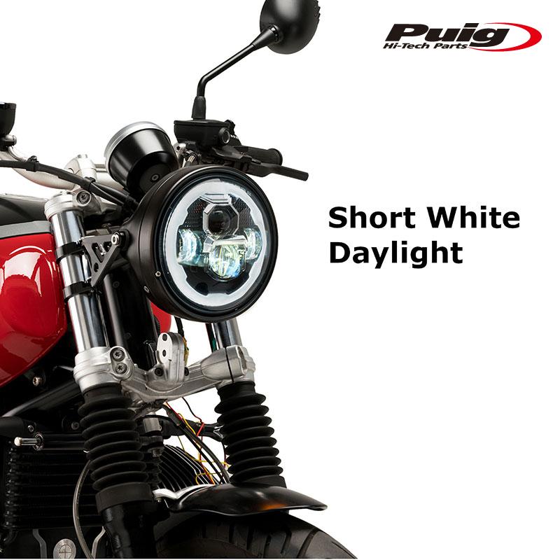 フェネル　FR　ライドライン Puig（プーチ） Puig 21346N LED LUMEN Z HEADLIGHT[BLACK] 汎用 LED