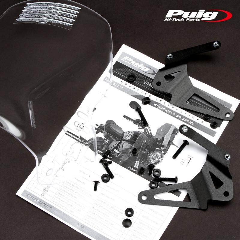 Puig（プーチ） Puig 21430W NEW GENERATION WINDSHIELD SPORT [CLEAR
