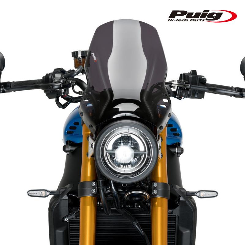 Saut De Vent Puig New Generation Réglable Noir - Pour Ducati Diavel 1260 / 1260 S (2019-2022)