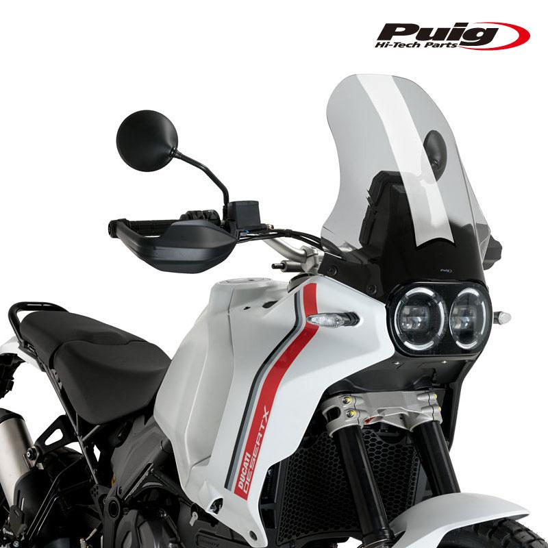 パン様 Puig（プーチ） Puig 21437H SCREEN TOURING [SMOKE] DUCATI DESERT X