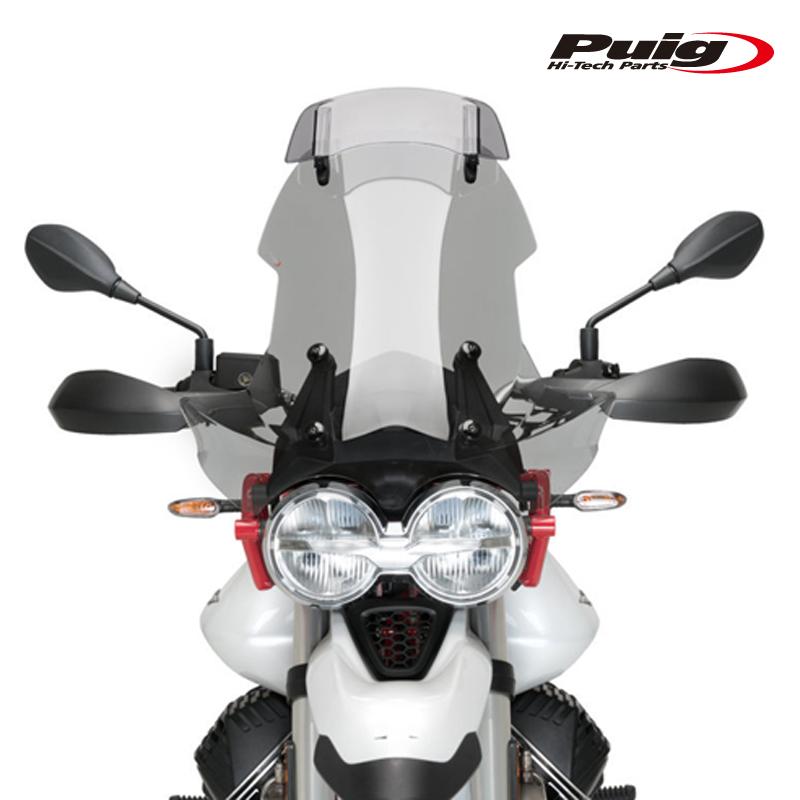 Puig（プーチ） Puig 21442H TOURING SCREEN WITH VISOR [SMOKE] MOTO