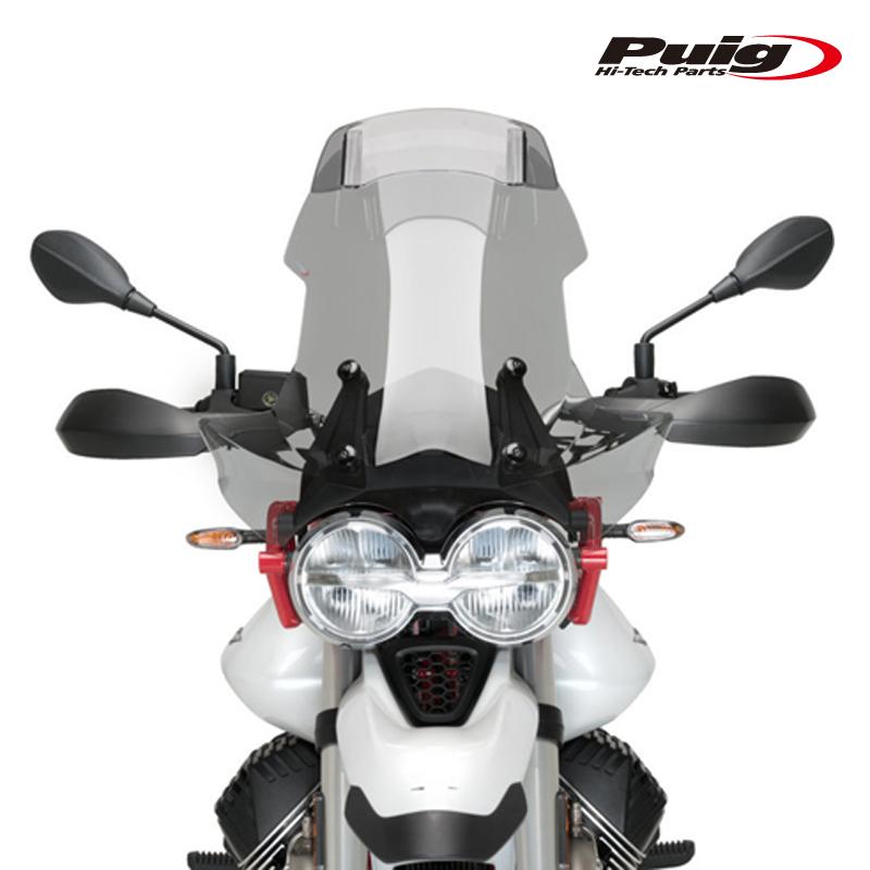 Puig（プーチ） Puig 21442H TOURING SCREEN WITH VISOR [SMOKE] MOTO