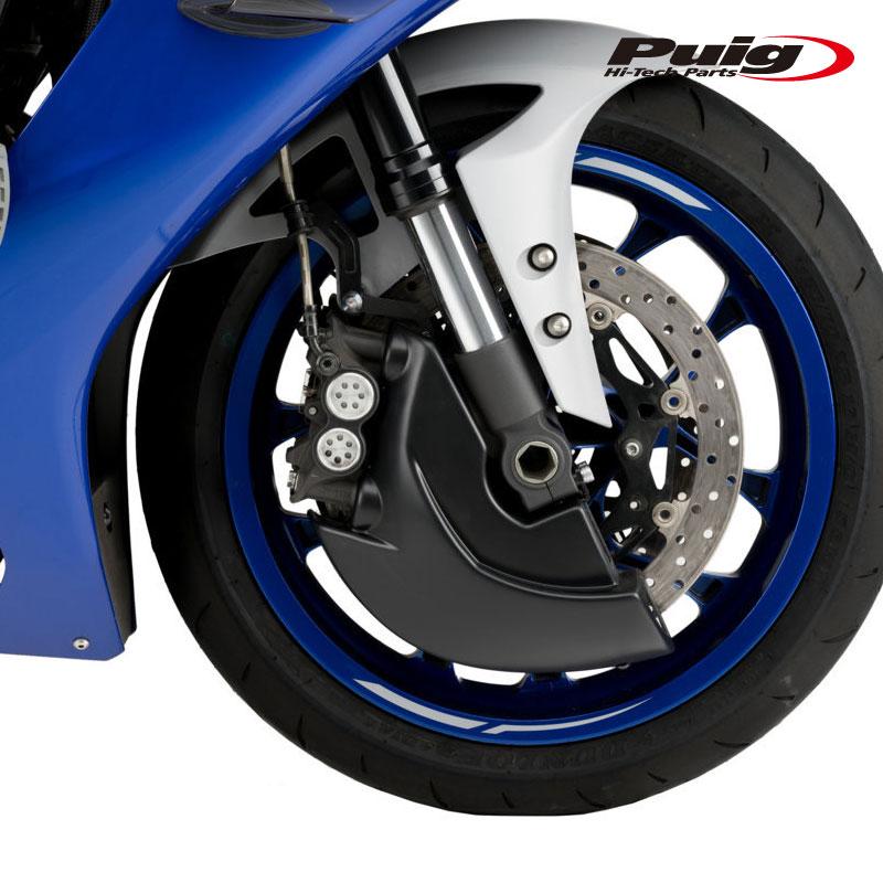Puig（プーチ） Puig 21453J BRAKE COOLER [MATT BLACK] YAMAHA YZF-R1