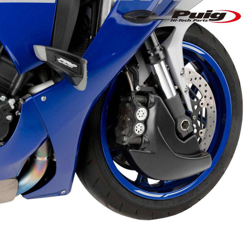 Puig（プーチ） Puig 21453J BRAKE COOLER [MATT BLACK] YAMAHA YZF-R1