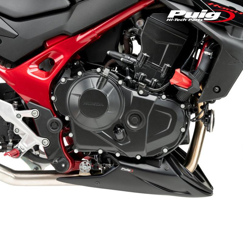 Puig（プーチ） Puig 21481J ENGINE SPOILER [MATT BLACK] HONDA CB750