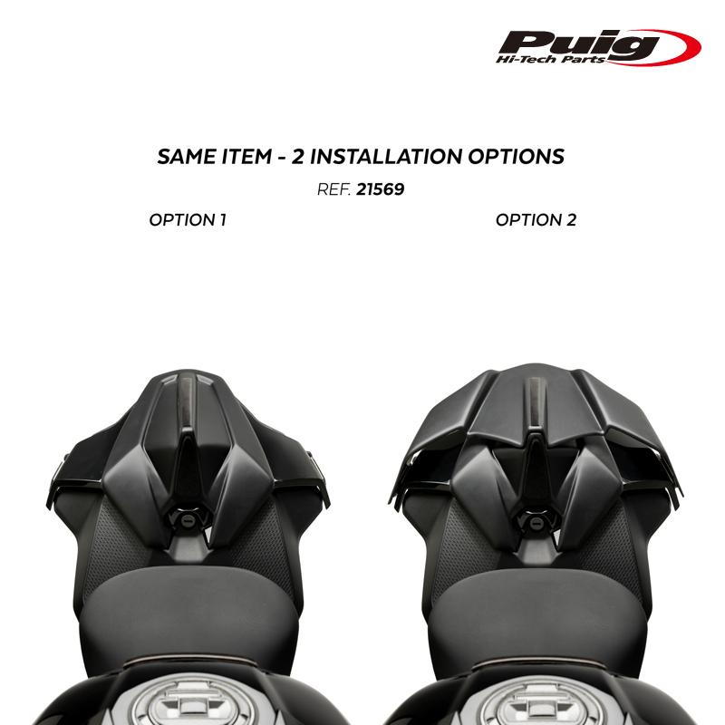 S1000RR M1000RR 純正シートカウル 新品未使用 Puig（プーチ） Puig 21569J REAR SEAT COWLS [MATT BLACK] BMW