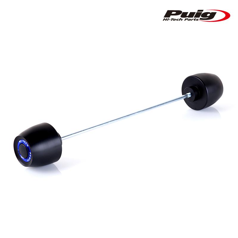Puig 21614N FRONT FORK PROTECTOR [BLACK] SUZUKI DL800 V-STROM DE (23-25) DL800 V-STROM SE (25) プーチ フロント アクスルスライダー_1