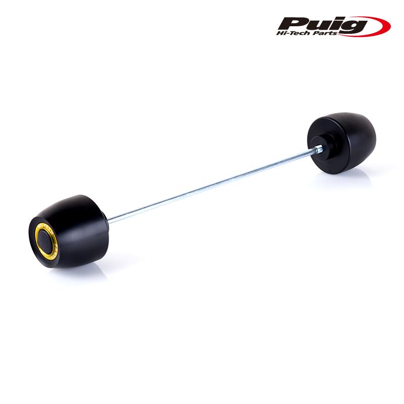 Puig 21614N FRONT FORK PROTECTOR [BLACK] SUZUKI DL800 V-STROM DE (23-25) DL800 V-STROM SE (25) プーチ フロント アクスルスライダー_2