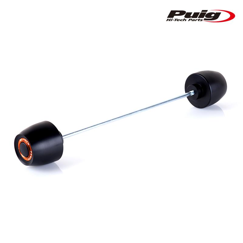 Puig 21614N FRONT FORK PROTECTOR [BLACK] SUZUKI DL800 V-STROM DE (23-25) DL800 V-STROM SE (25) プーチ フロント アクスルスライダー_5