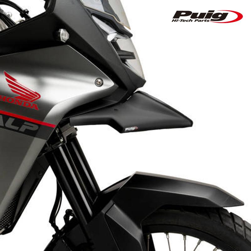 Puig 21658J BEAK EXTENDER [MATT BLACK] HONDA XL750 TRANSALP (23-24) プーチ アッパーエクステンドフェンダー