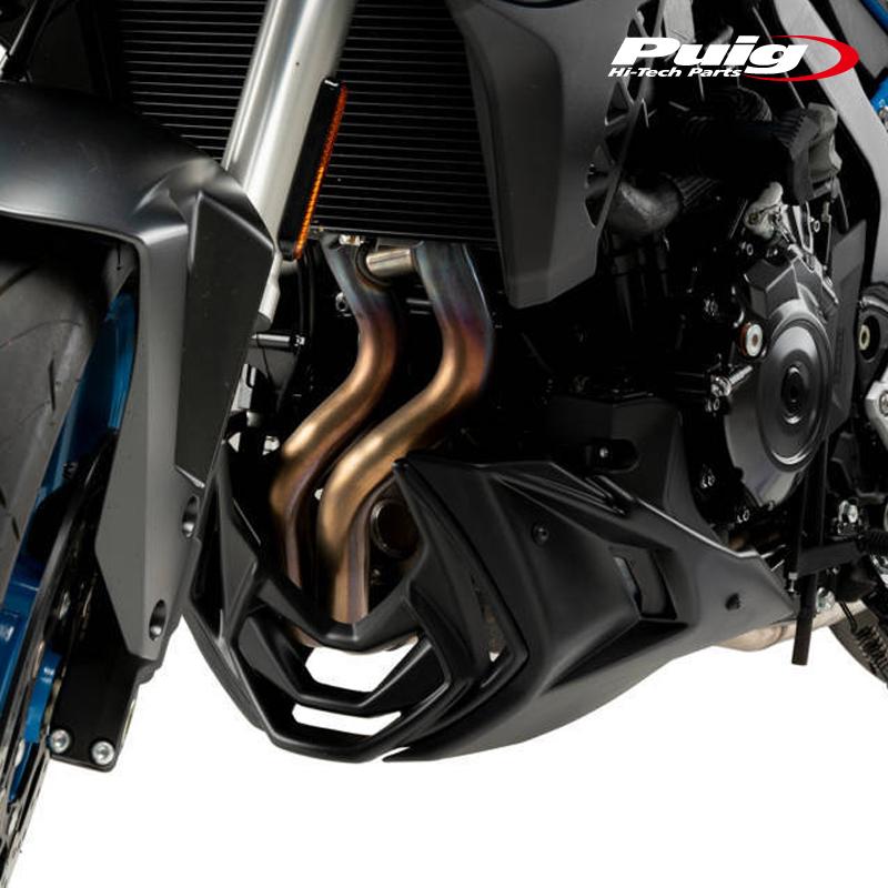 Puig（プーチ） Puig 21698J ENGINE SPOILERS [MATT BLACK] SUZUKI GSX