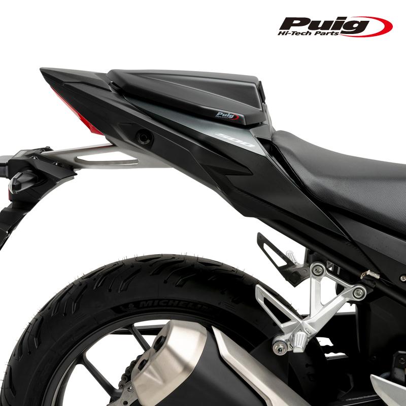 Puig Unterer Deckschutz Mattschwarz - Motorrad Spoiler Aerodynamik