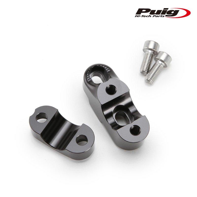 Puig（プーチ） Puig 21750N PULLBACK RISERS [BLACK] 20mm Φ22mm 汎用