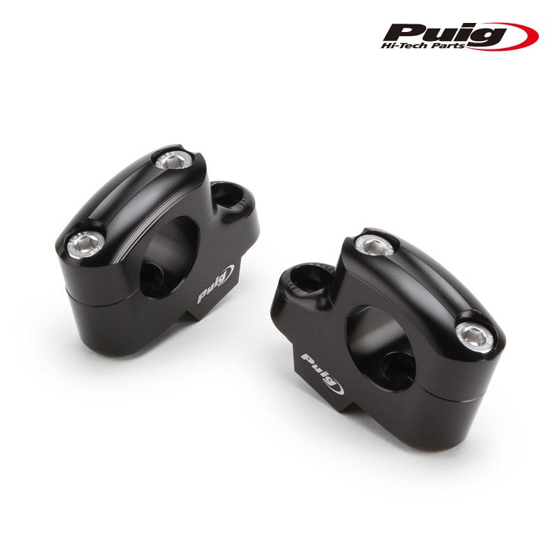 Puig（プーチ） Puig 21751N PULLBACK RISERS [BLACK] UP25mm BACK16mm