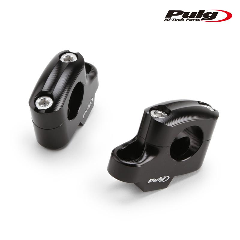 Puig（プーチ） Puig 21751N PULLBACK RISERS [BLACK] UP25mm BACK16mm