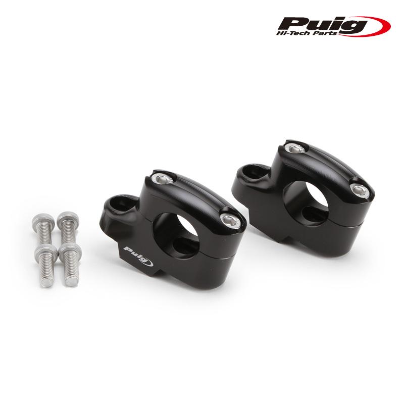 Puig（プーチ） Puig 21751N PULLBACK RISERS [BLACK] UP25mm BACK16mm