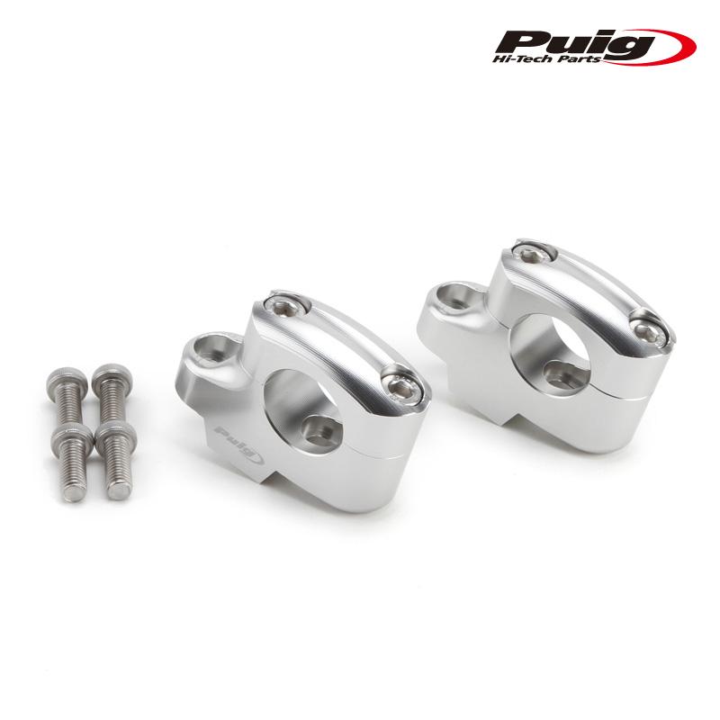 Puig（プーチ） Puig 21751P PULLBACK RISERS [SILVER] UP25mm