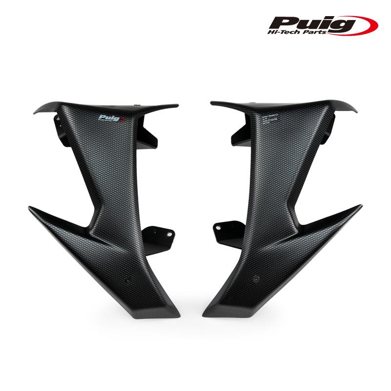 Puig（プーチ） Puig 21783C DOWNFORCE NAKED SIDE SPOILERS [CARBON