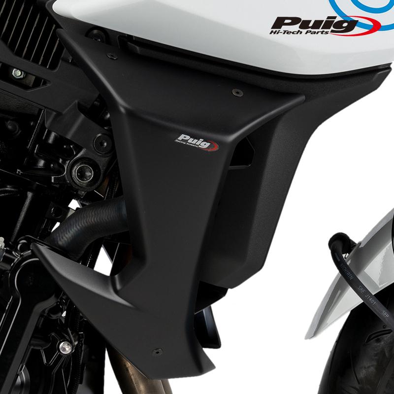 Puig 21783J DOWNFORCE NAKED SIDE SPOILERS [MATT BLACK] SUZUKI GSX