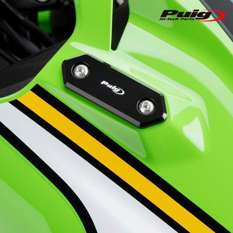 Puig（プーチ） Puig 21798N REARVIEW MIRRORS CAPS [BLACK] Kawasaki