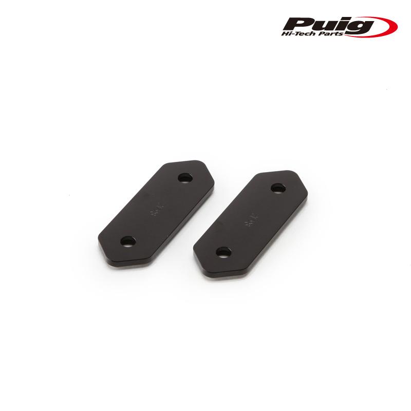たくみ専用 Puig（プーチ） Puig 21798N REARVIEW MIRRORS CAPS [BLACK] Kawasaki