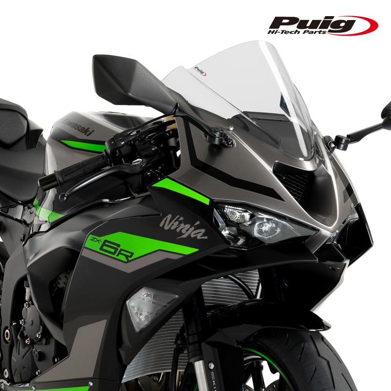 Puig（プーチ） Puig 21831W Z-RACING SCREEN [CLEAR] Kawasaki ZX-6R