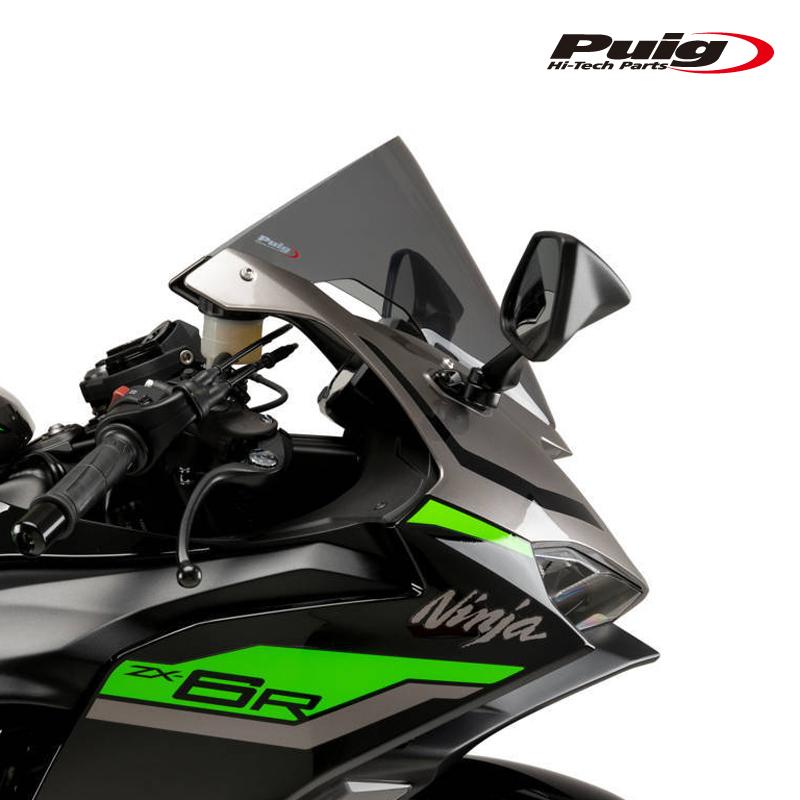 Puig（プーチ） Puig 21832H R-RACER SCREEN [SMOKE] KAWASAKI NINJA