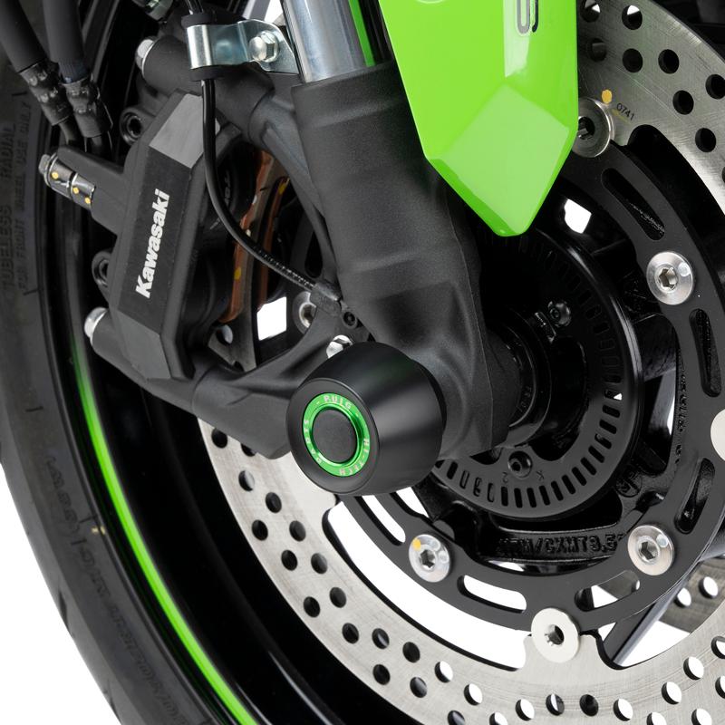 Puig（プーチ） Puig 21838N FRONT FORK PROTECTOR [BLACK] KAWASAKI