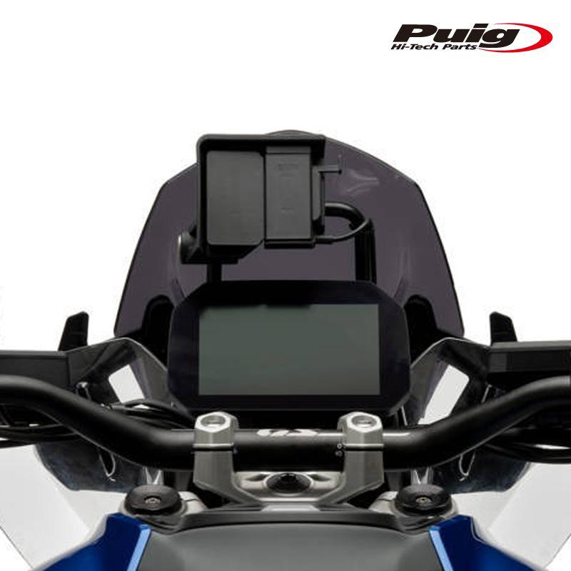 東京風防スクリーン Puig（プーチ） Puig 21839F RACING-SPORT SCREEN [DARK SMOKE] BMW