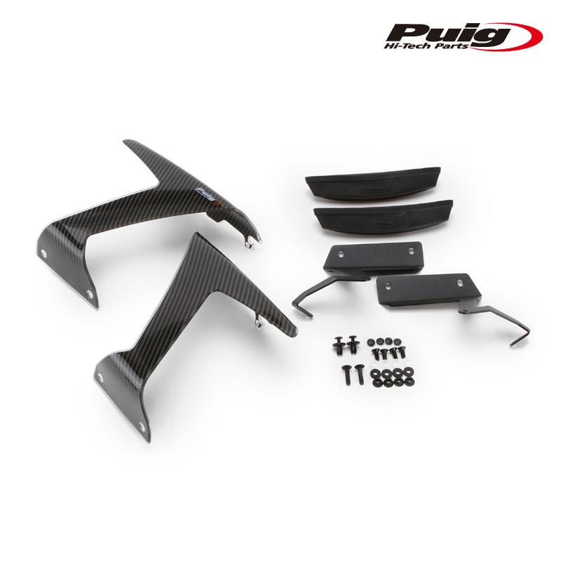 専用 Puig（プーチ） Puig 21858C DOWNFORCE RACE SIDE SPOILERS [CARBON