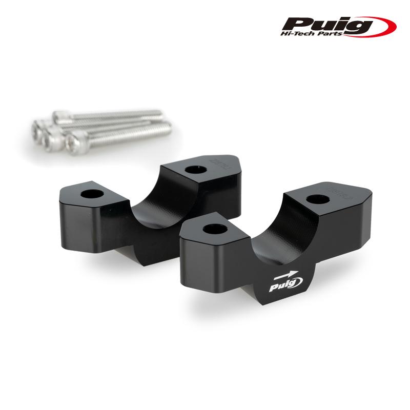 Puig（プーチ） Puig 21878N HANDLE UP RISERS [BLACK] 20mm Φ32mm BMW 